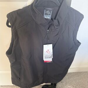 Pulse Black Sleeveless Jacket